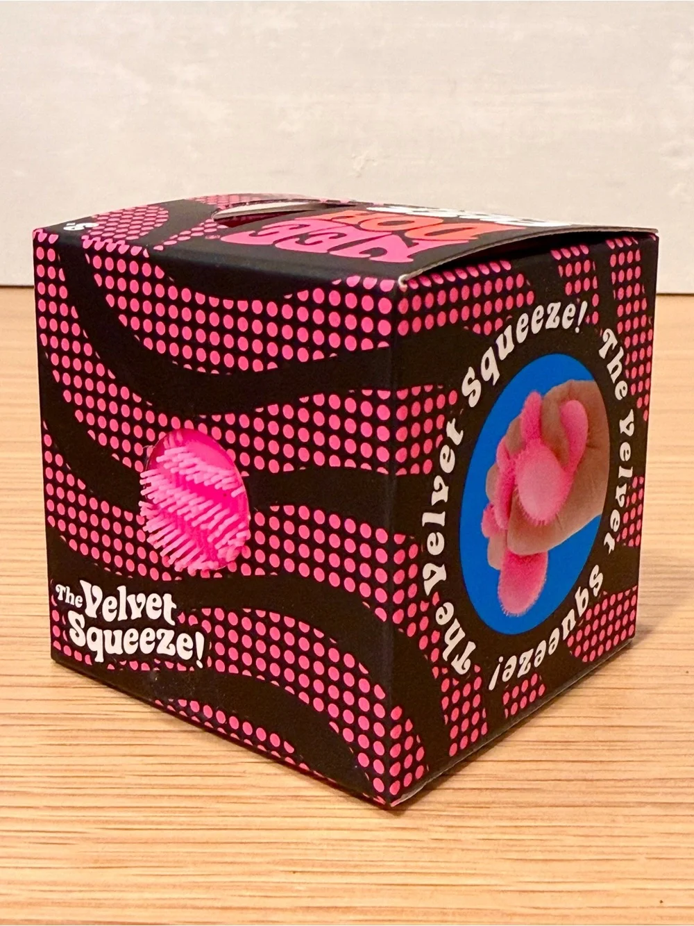 Pink Needoh Fuzz Ball Wonder Waves